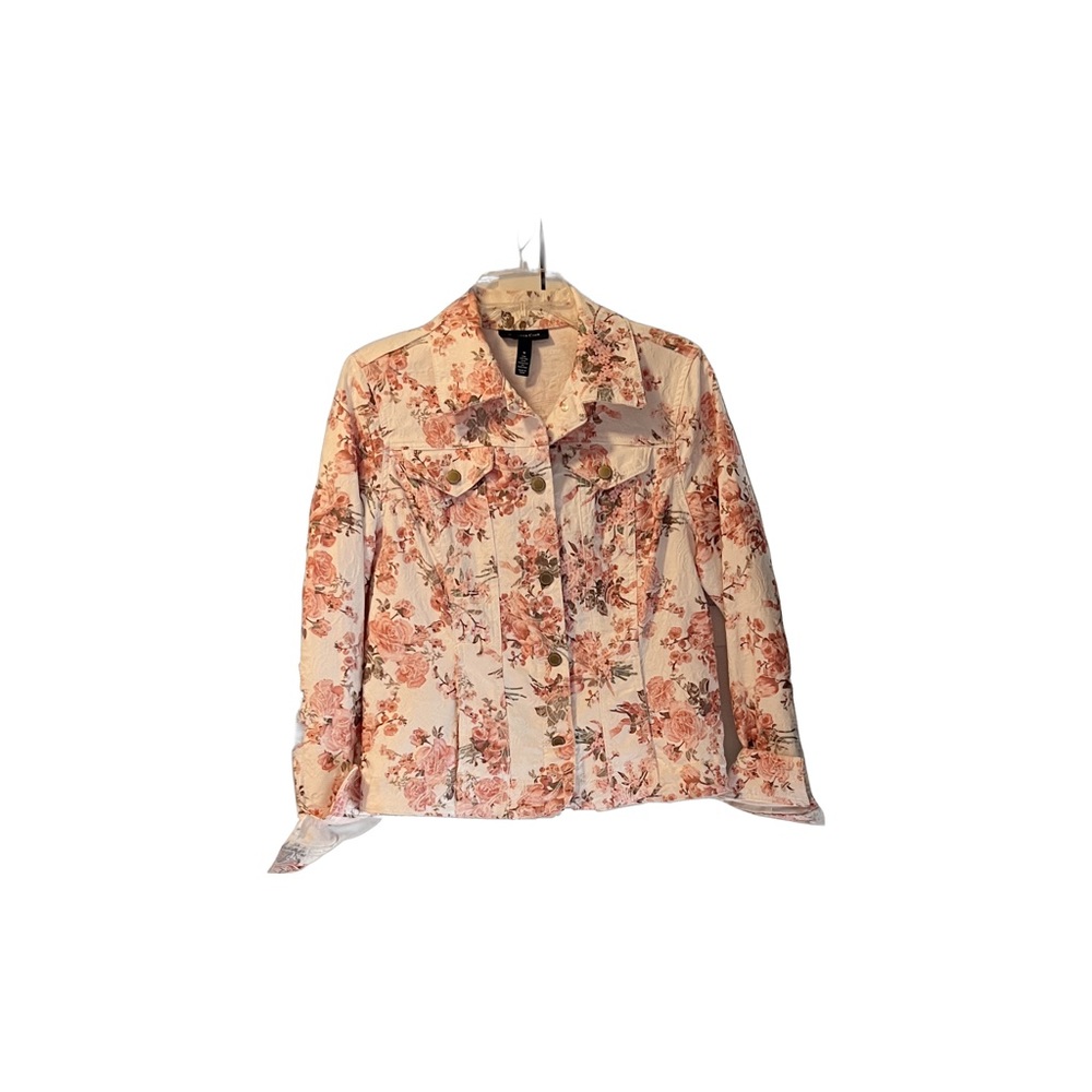 Charter Club Floral Women’s Jean Jacket.